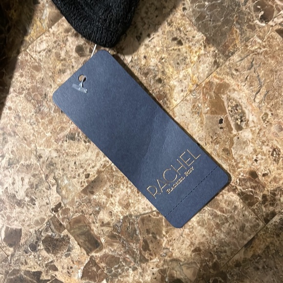 RACHEL ROY LEIGHA TWIST FRONT SWEATER ✨ BLACK 🖤 NWT - Picture 4 of 5